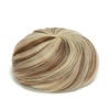 image:imageSARLA Dark Brown Hair Buns Extension Drawstring Updo Donut Chignon Straight Synthetic Fake Ballet Bun for Women Lady 1 PcsBahama Beige