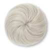 image:imageSARLA Dark Brown Hair Buns Extension Drawstring Updo Donut Chignon Straight Synthetic Fake Ballet Bun for Women Lady 1 PcsIce Blonde