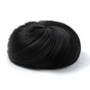 image:imageSARLA Dark Brown Hair Buns Extension Drawstring Updo Donut Chignon Straight Synthetic Fake Ballet Bun for Women Lady 1 PcsJet Black