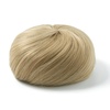 image:imageSARLA Dark Brown Hair Buns Extension Drawstring Updo Donut Chignon Straight Synthetic Fake Ballet Bun for Women Lady 1 PcsNatural Blonde