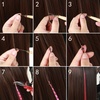 image:imageSARLA Feather Hair Extensions Kit Synthetic 16 Inch 100 Pcs Itip Hair Feathers for Women 10 Mixed Colors with Plier Hook Beads Heat Friendly Fiber100 pieces  tools
