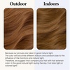 image:imageSARLA Invisible Wire Hair Extension with 3 Clips Synthetic Short Beach Wave Hairpiece Transparent Adjustable Headband for Women 16 Inch Dirty BlondeBrown to Golden