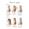 image:imageSARLA Invisible Wire Hair Extensions Straight Long Synthetic Hairpieces 22 Inch Adjustable Transparent Headband for Women Dirty BlondeStraightBeach Blonde