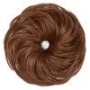 image:imageSARLA Messy Hair Bun Hair Pieces Curly Synthetic Updo Fake Scrunchies Ponytail Extension for Women Dirty Blonde 1PCS1PCLight Auburn