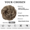 image:imageSARLA Messy Hair Bun Hair Pieces Curly Synthetic Updo Fake Scrunchies Ponytail Extension for Women Dirty Blonde 1PCS2PCSBrunette Blonde Multi